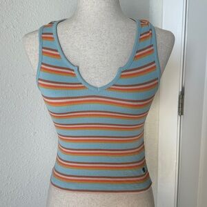 Roxy stripped tank NWT size XS